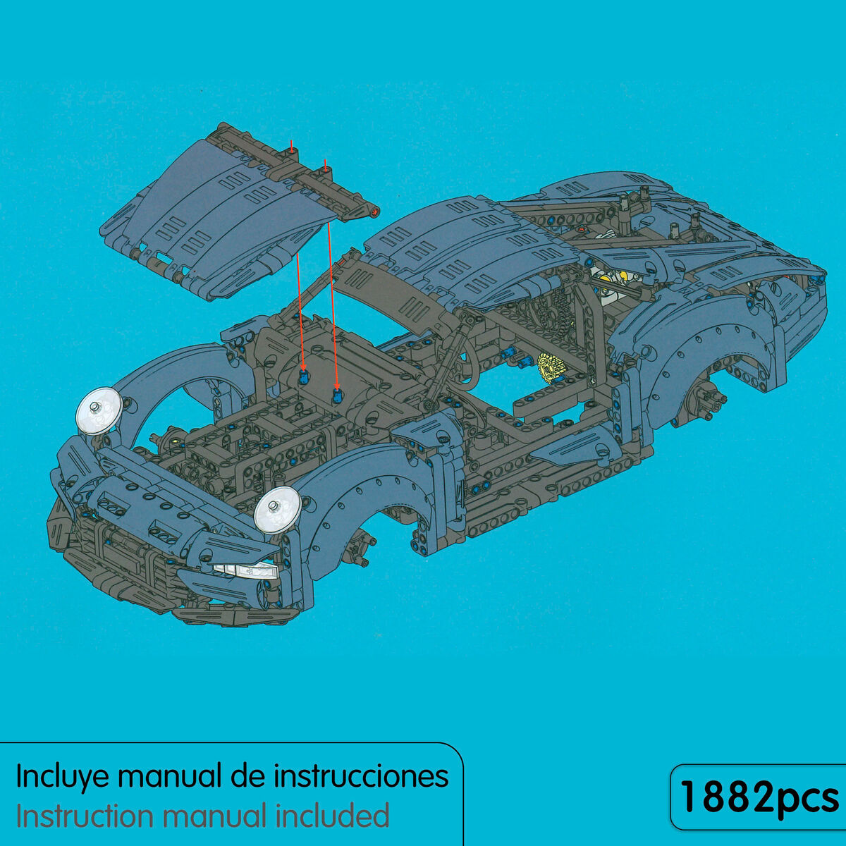 Set de Construcție IM Master 1882 Piese